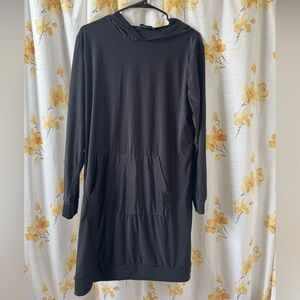 Beyond This Plane Black Dress